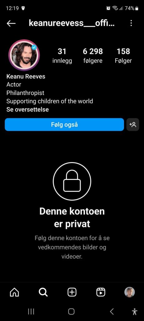 The scammer and impostor